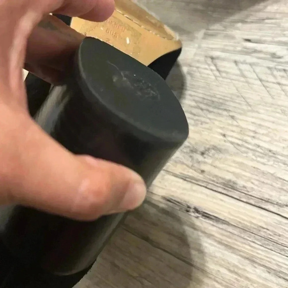 French Connection Dinah Black Suede Lace Up Boots - Picture 5 of 7